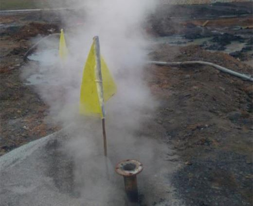 Projek pemadam kebakaran Gangue arang batu
