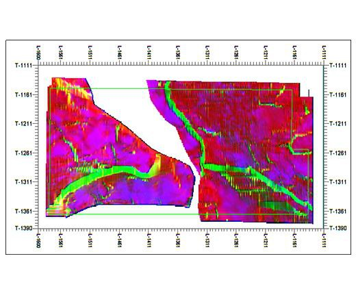 Ketumpatan Tinggi 3D Eksplorasi Seismik Untuk Struktur Geologi Mengesan