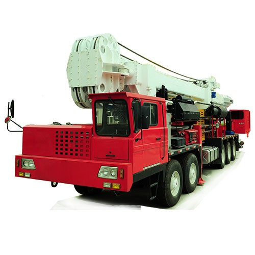 Rig gerudi yang dipasang di trak