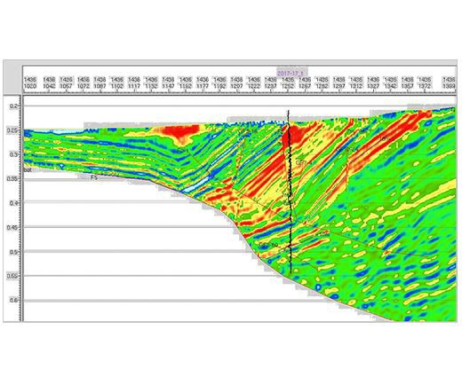 Ketumpatan Tinggi 3D Eksplorasi Seismik Untuk Struktur Geologi Mengesan