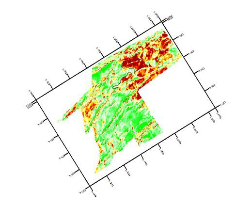 Prospek seismik seismik 3d di lombong arang batu