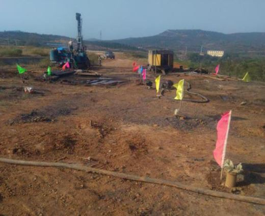 Projek pemadam kebakaran Gangue arang batu