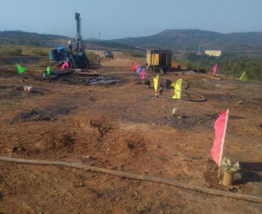 Projek pemadam kebakaran Gangue arang batu