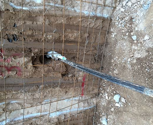 Projek penyahairan pit asas untuk bangunan seni bina