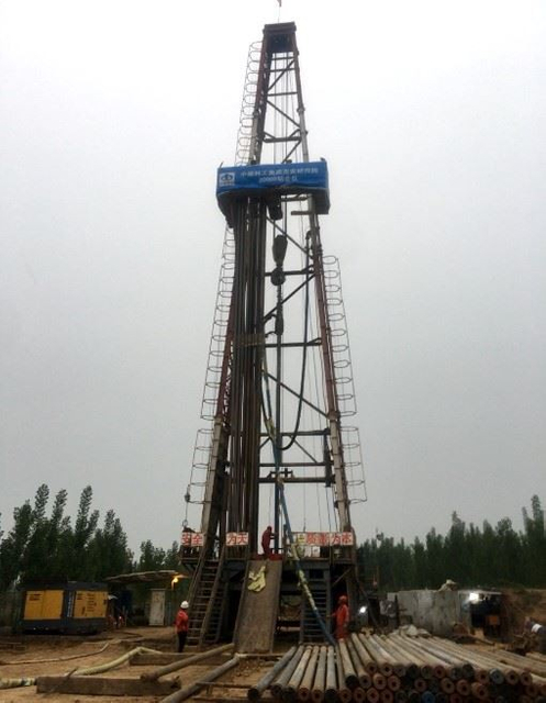 Penggerudian baik diameter besar